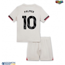 Otroški Nogometni dresi Chelsea Cole Palmer #10 Gostujoči 2025-26 Kratek Rokav (+ Kratke hlače)